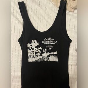 Hollister Black Tank Top, Size M